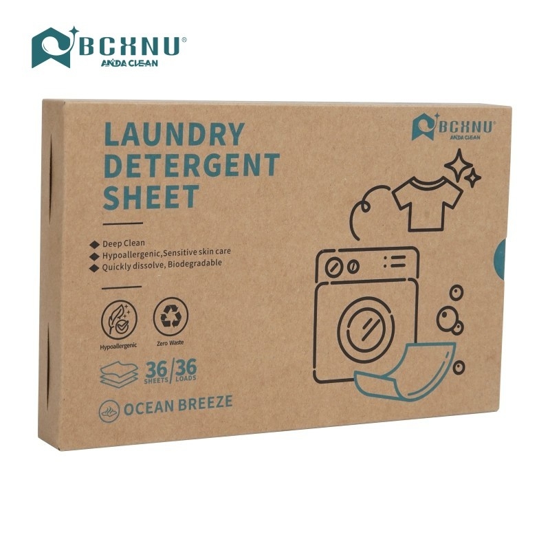 LAUNDRY DETERGENT SHEET - OCEAN BREEZE